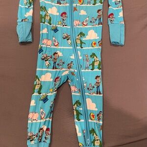 Kids One Piece Pajama - Blue
